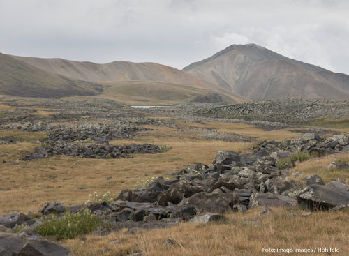 Die Region Berg-Karabach in Aserbaidschan 
