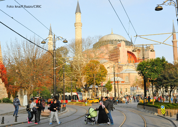 Die Hagia Sophia war eine Kirche in Istanbul - nun soll sie als Moschee genutzt werden. 