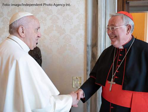 Papst Franziskus und Jean-Claude Hollerich
