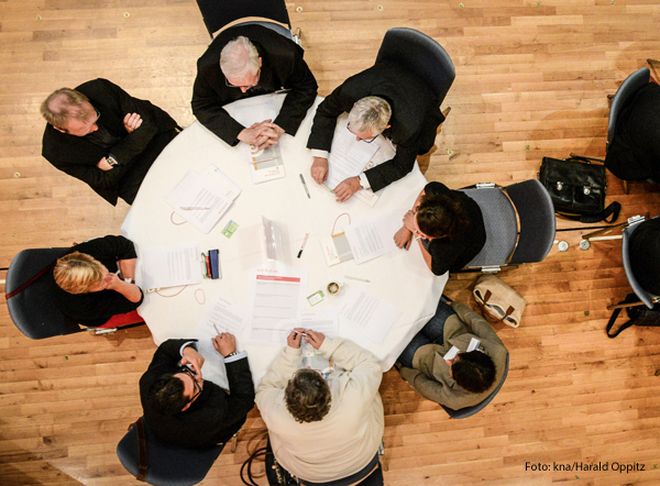 Alle vier Foren des Synodalen Weges sind besetzt.