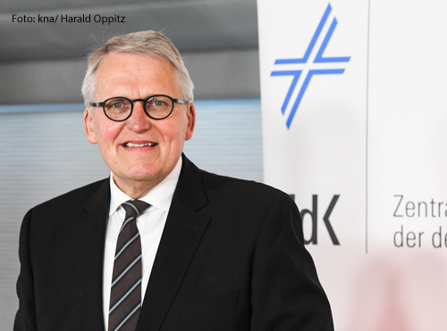 Thomas Sternberg ist Vorsitzender des Zentralkomitees der deutschen Katholiken. 