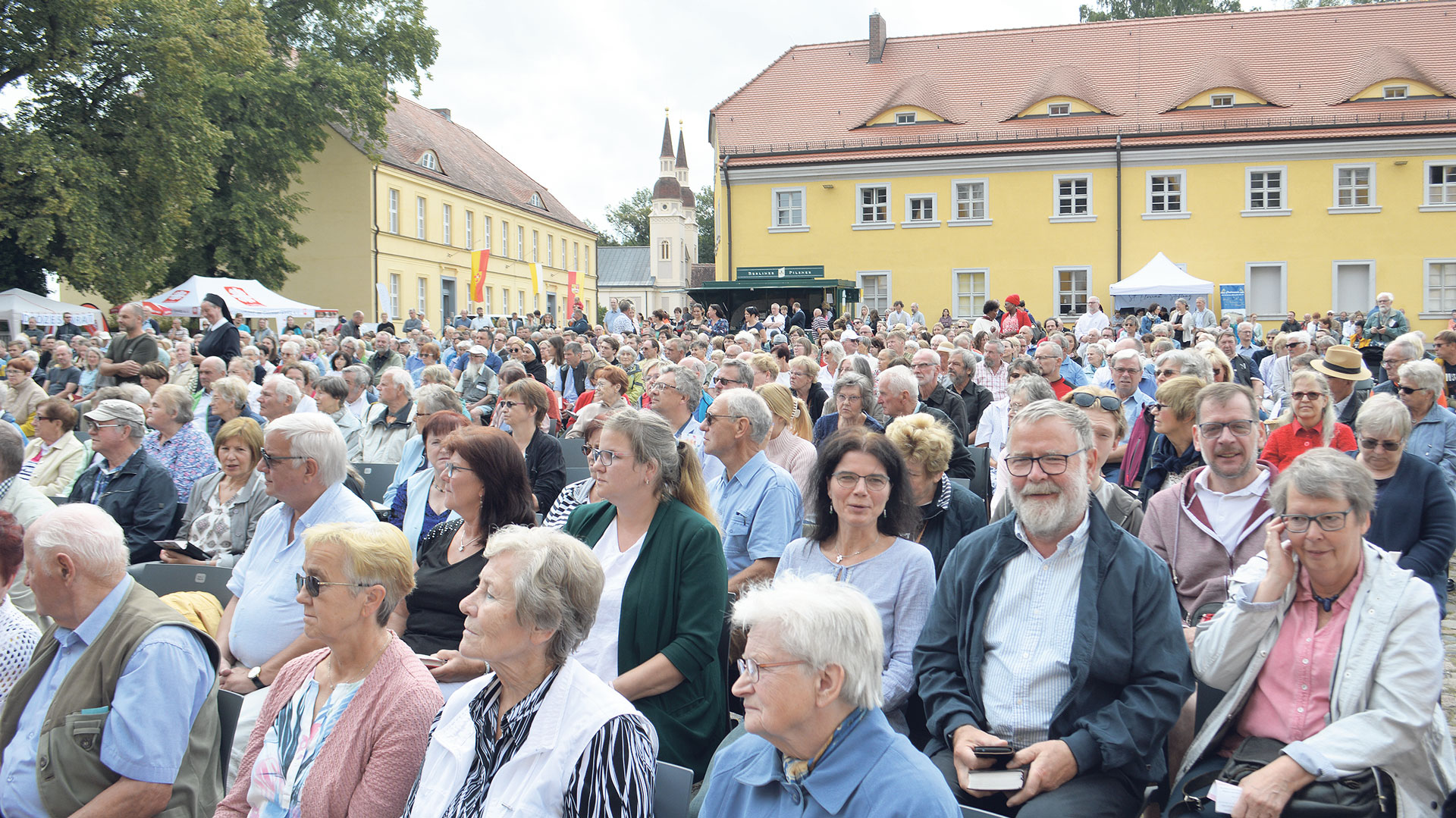 Teilnehmer der Görlitzer Bistumswallfahrt 2023