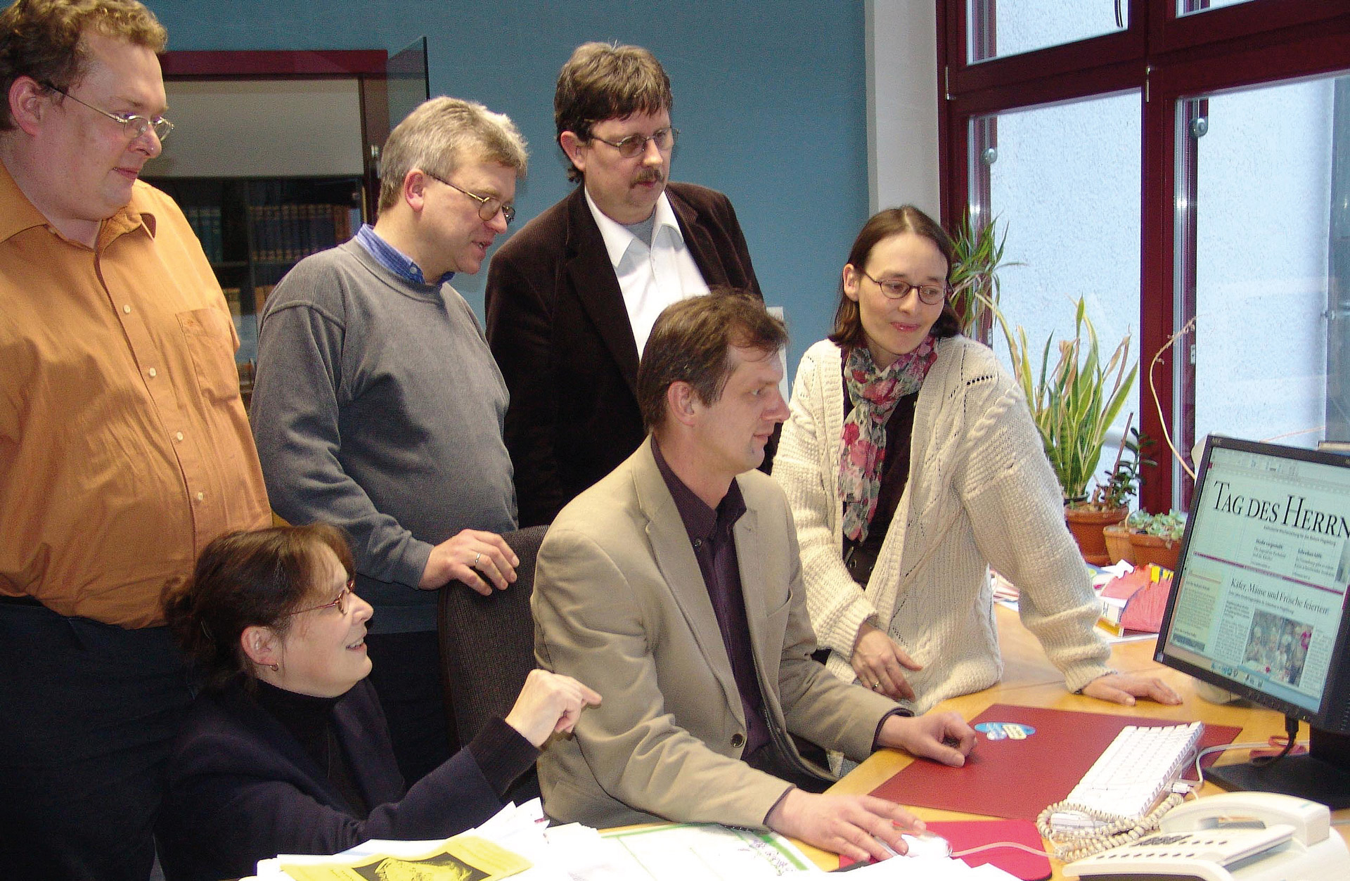die TAG DES HERRN-Redaktion von 2006