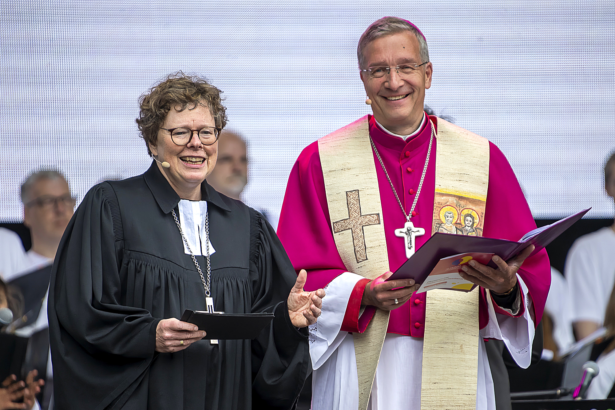 Bischof Michael Gerber und Bischöfin Beate Hofmann