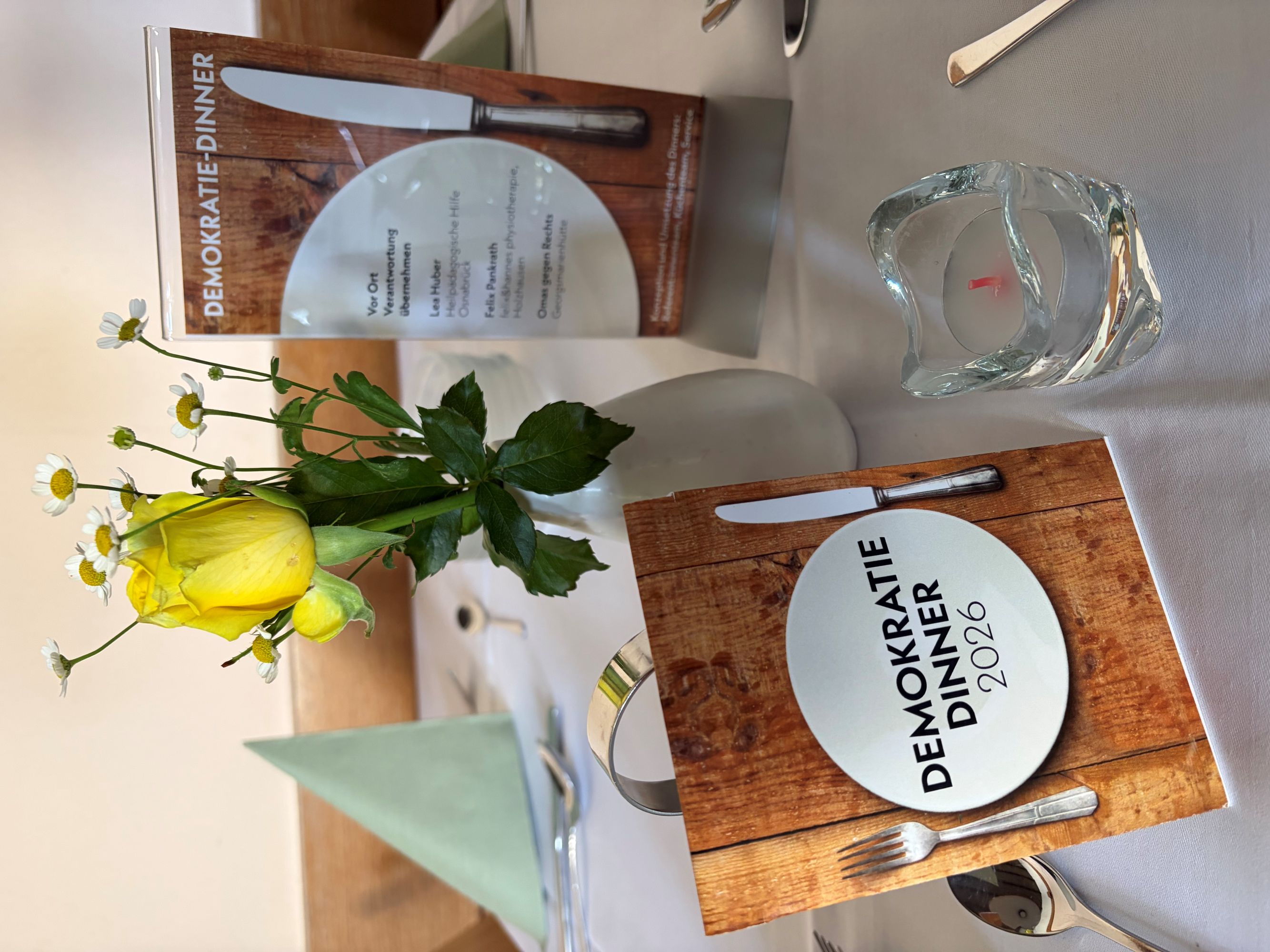Demokratie Dinner