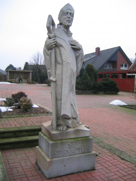 Statue des heiligen Servatius