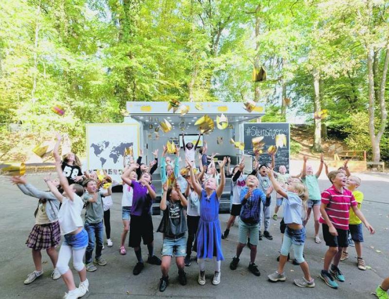 Segensbringer singen sich warm