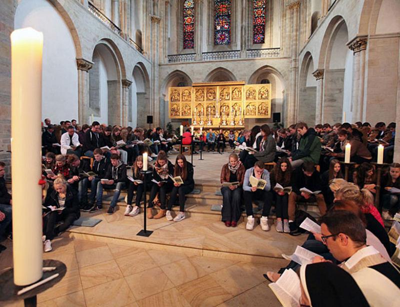 Jugendvesper noch nicht im Dom