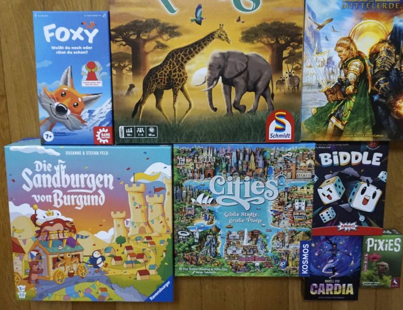 Spieletester stellt Neuheiten vor