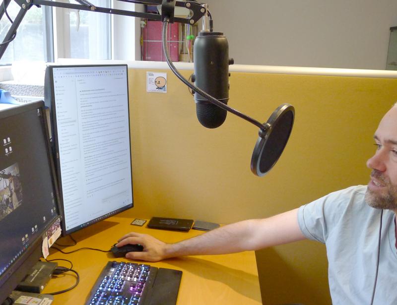 Digitale Porträts auf dem Friedhof