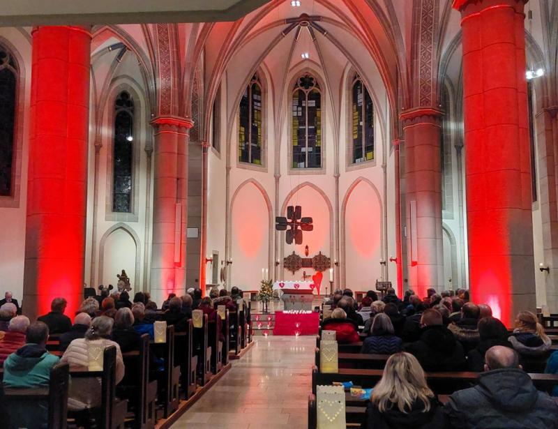 Valentinstag in der Kirche: „Ich bin jedes Jahr begeistert“