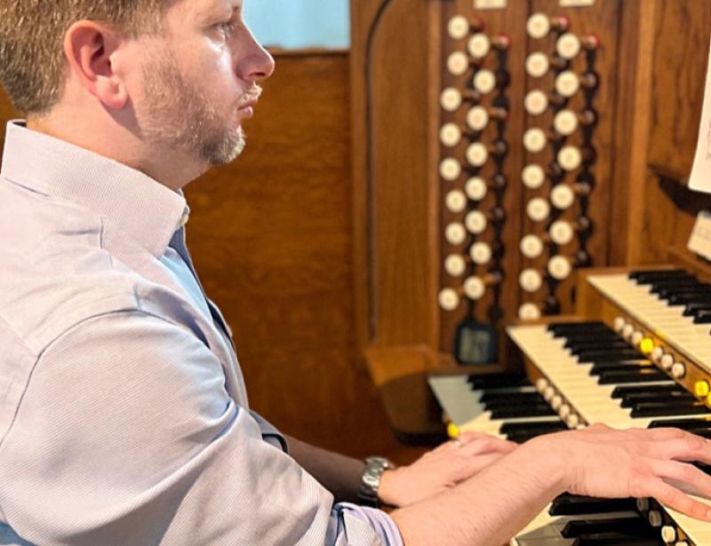 Ben Chewter spielt im Dom