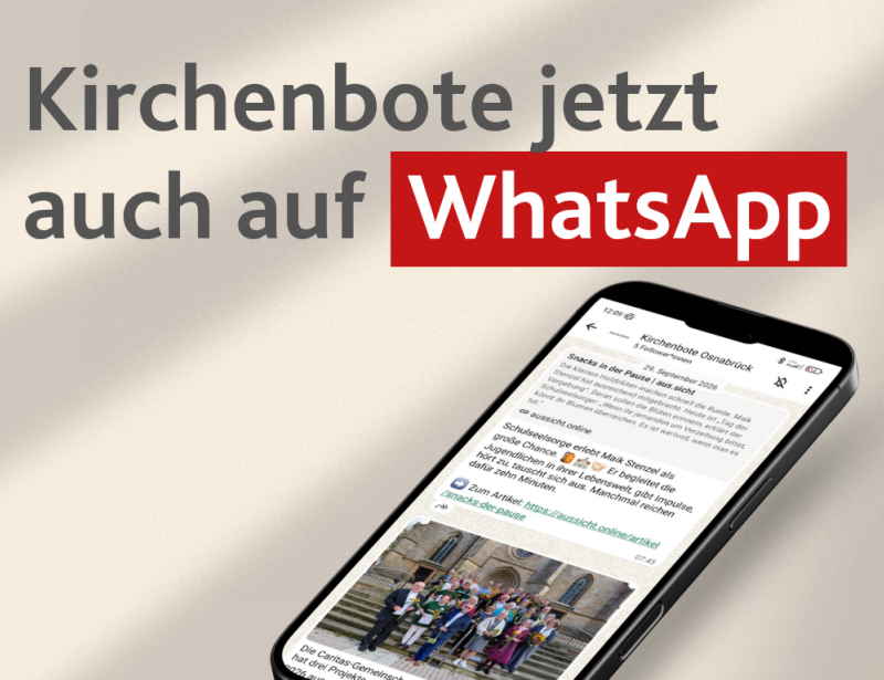 Alles aus dem Bistum Osnabrück direkt auf Ihr Handy