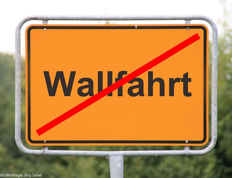 Jetzt trifft es auch die Wallfahrten