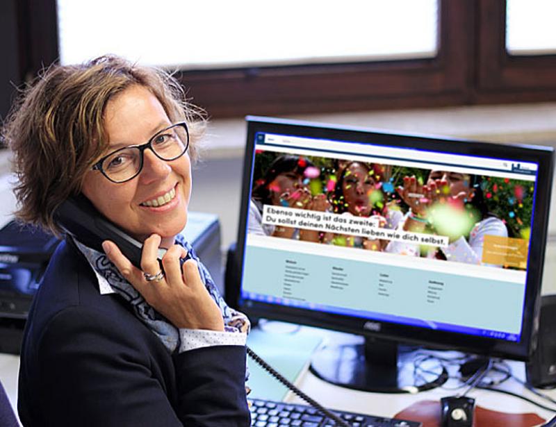 In diesem Büro läuft alles zusammen