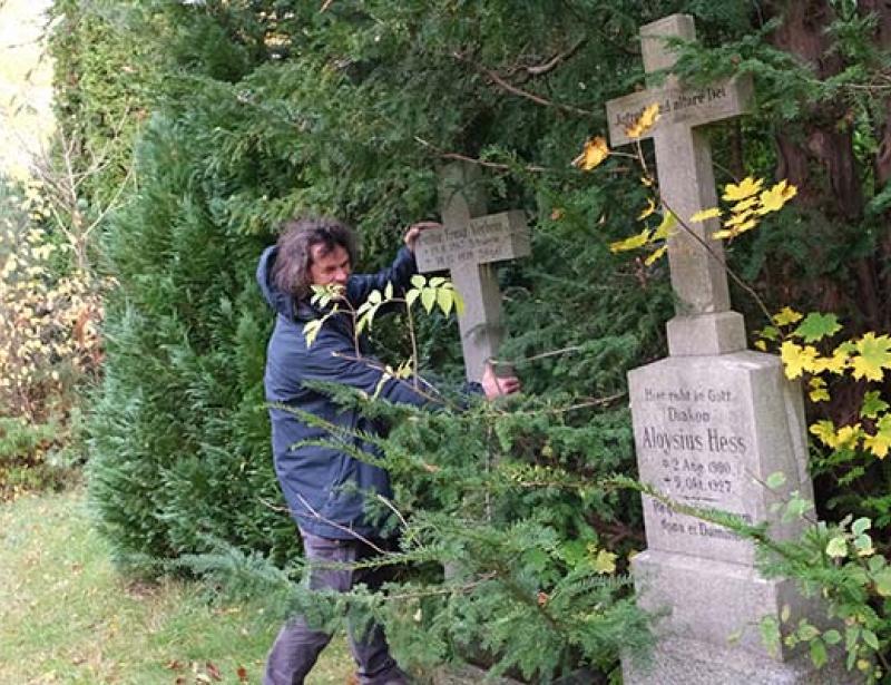 Was wird aus dem Friedhof?