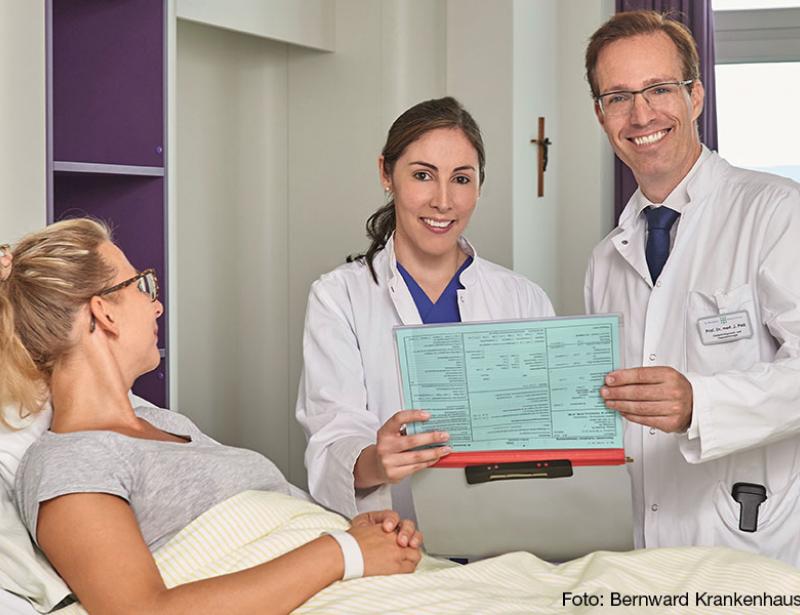 St. Bernward Krankenhaus auf Platz 1