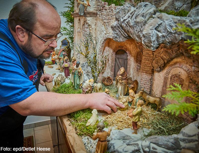  Krippen-Narr „mit Knall“