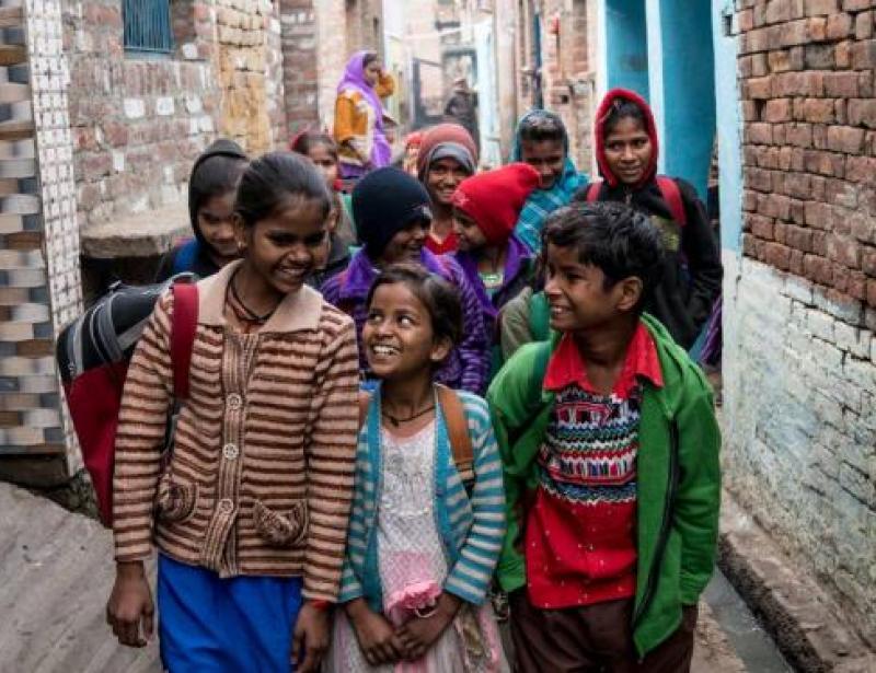 Neetu darf endlich zur Schule gehen