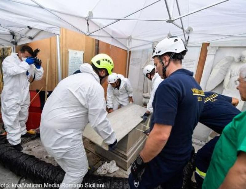 Gräber im Vatikan sind leer