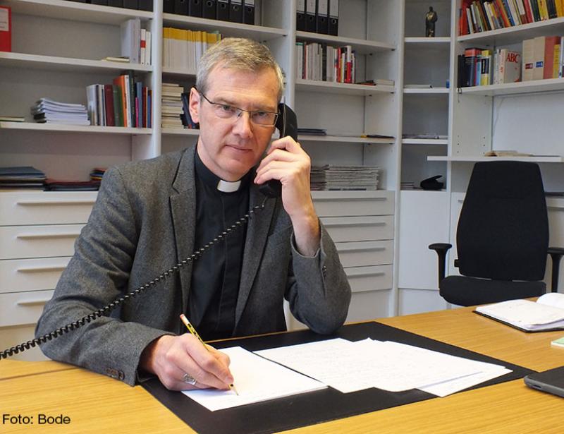 „Herr Bischof, ich bete für Sie“
