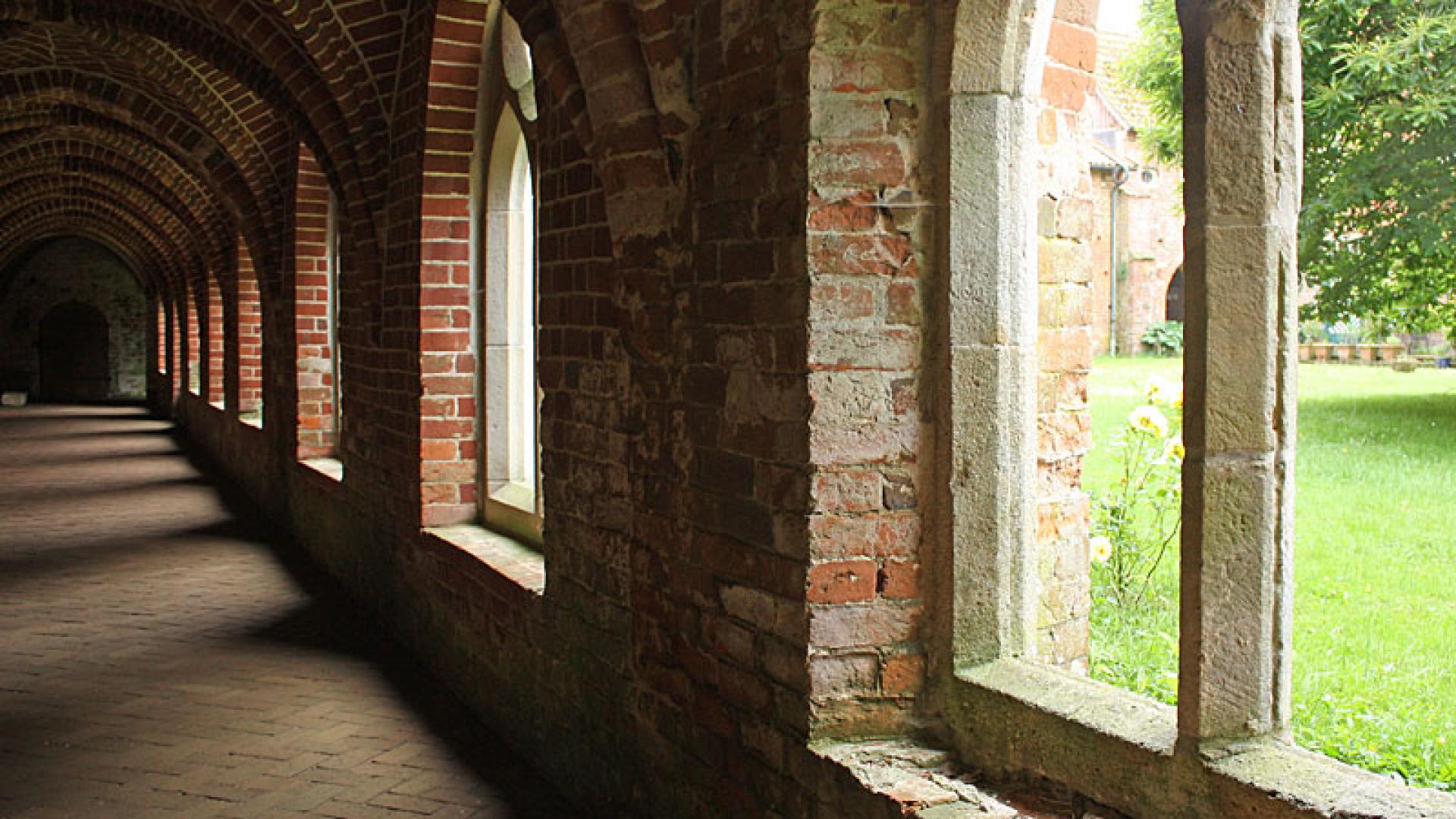 Der Kreuzgang von Stift Börstel