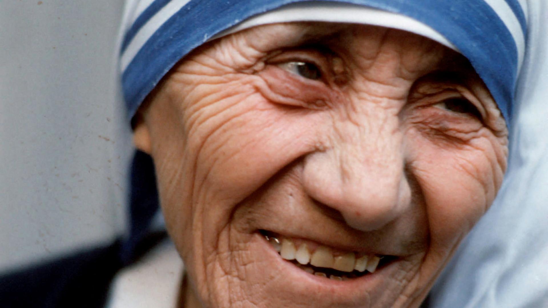 Mutter Teresa von Kalkutta.