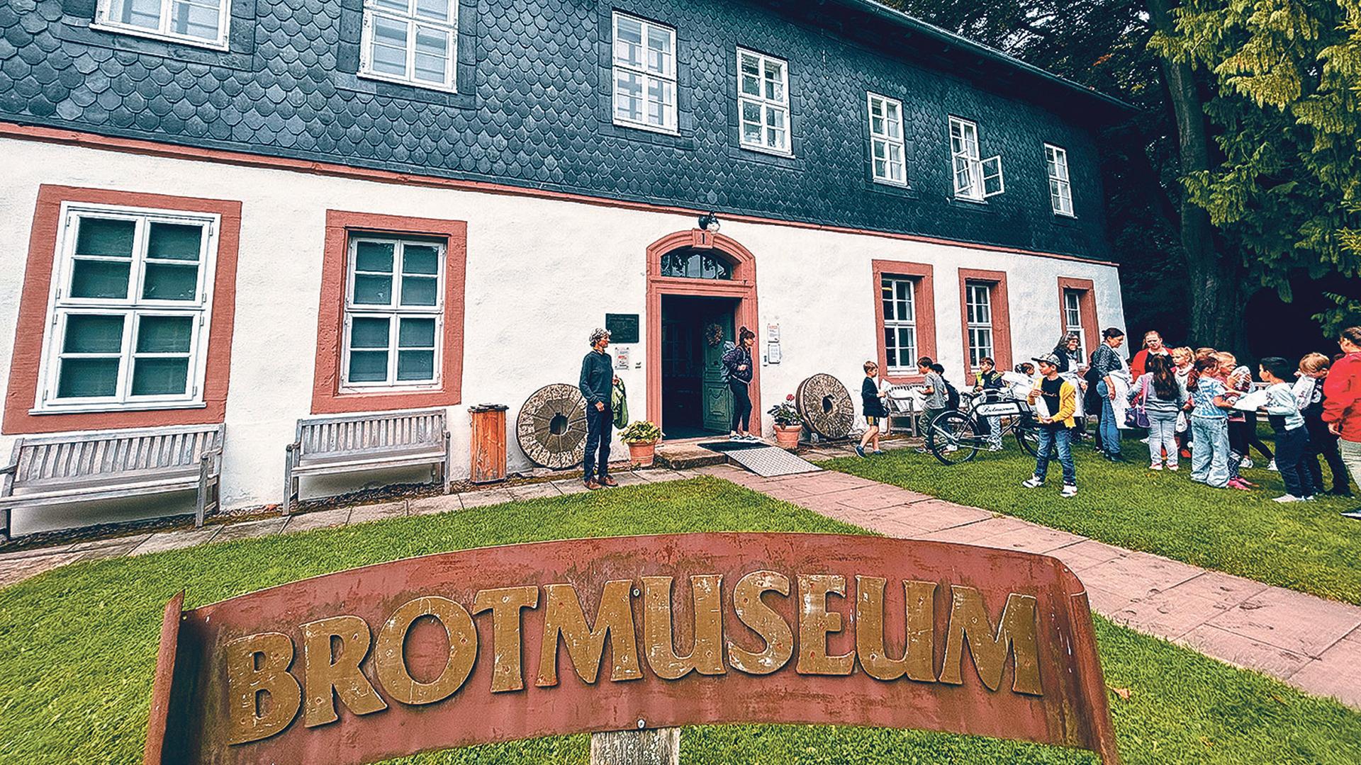 Gebäude des Europäischen Brotmuseum in Ebergötzen