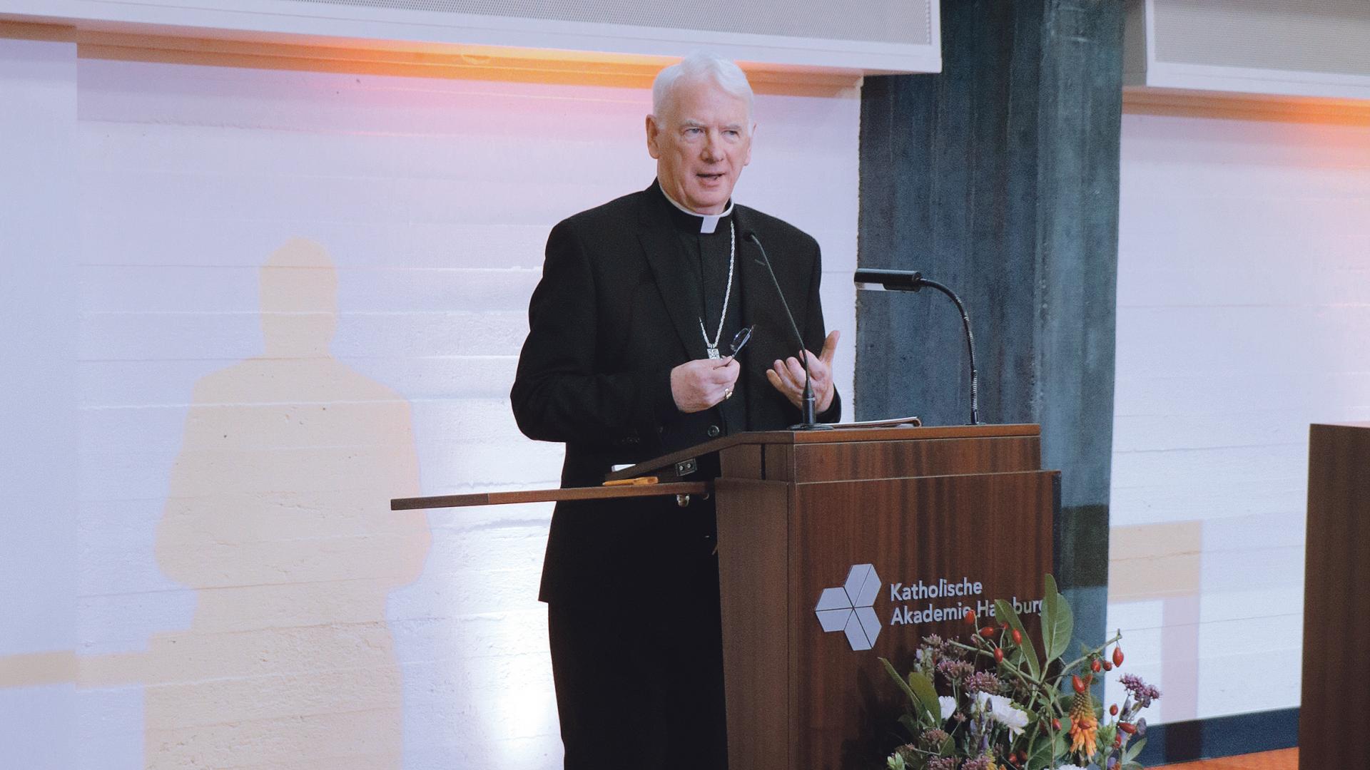 Die Festrede hielt Noël Treanor, Apostolischer Nuntius bei der Europäischen Union, über die Einheit Europas.