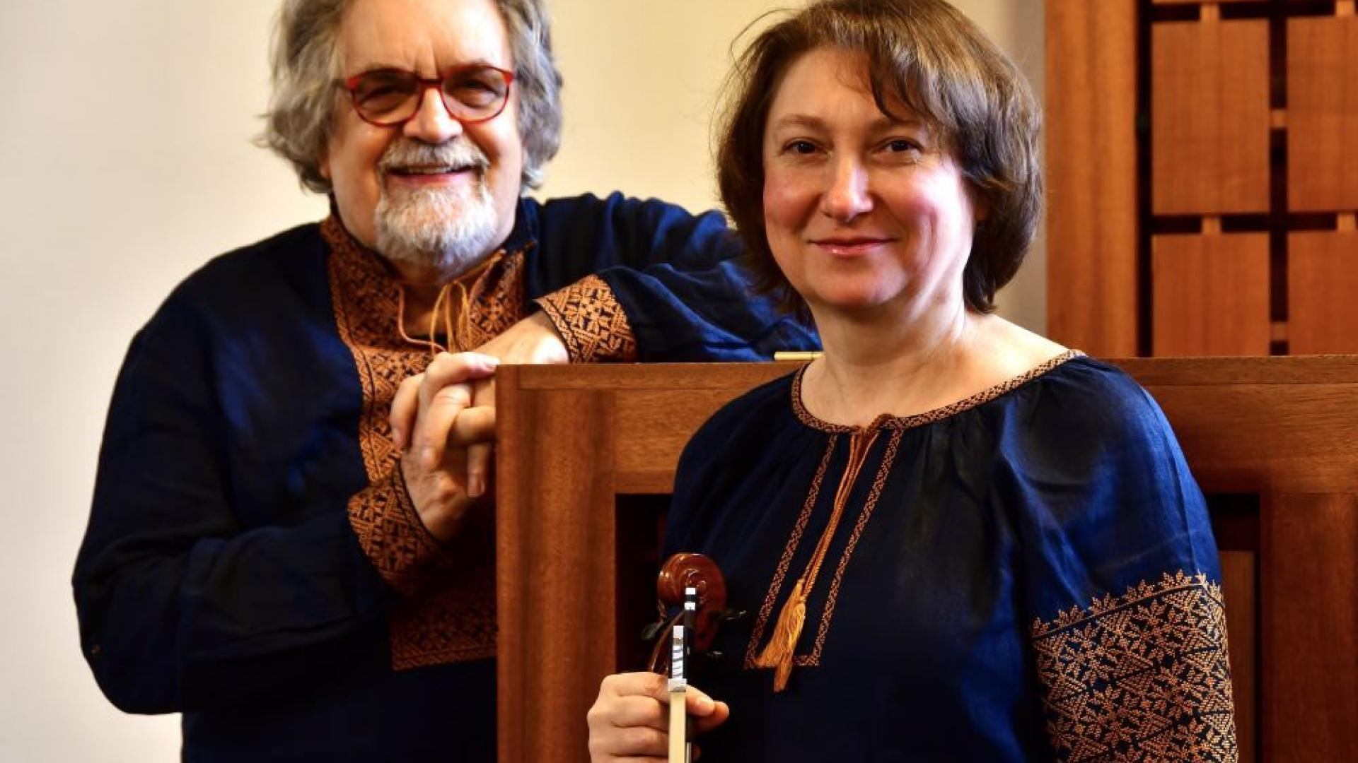 Kirchenmusiker mit Frau