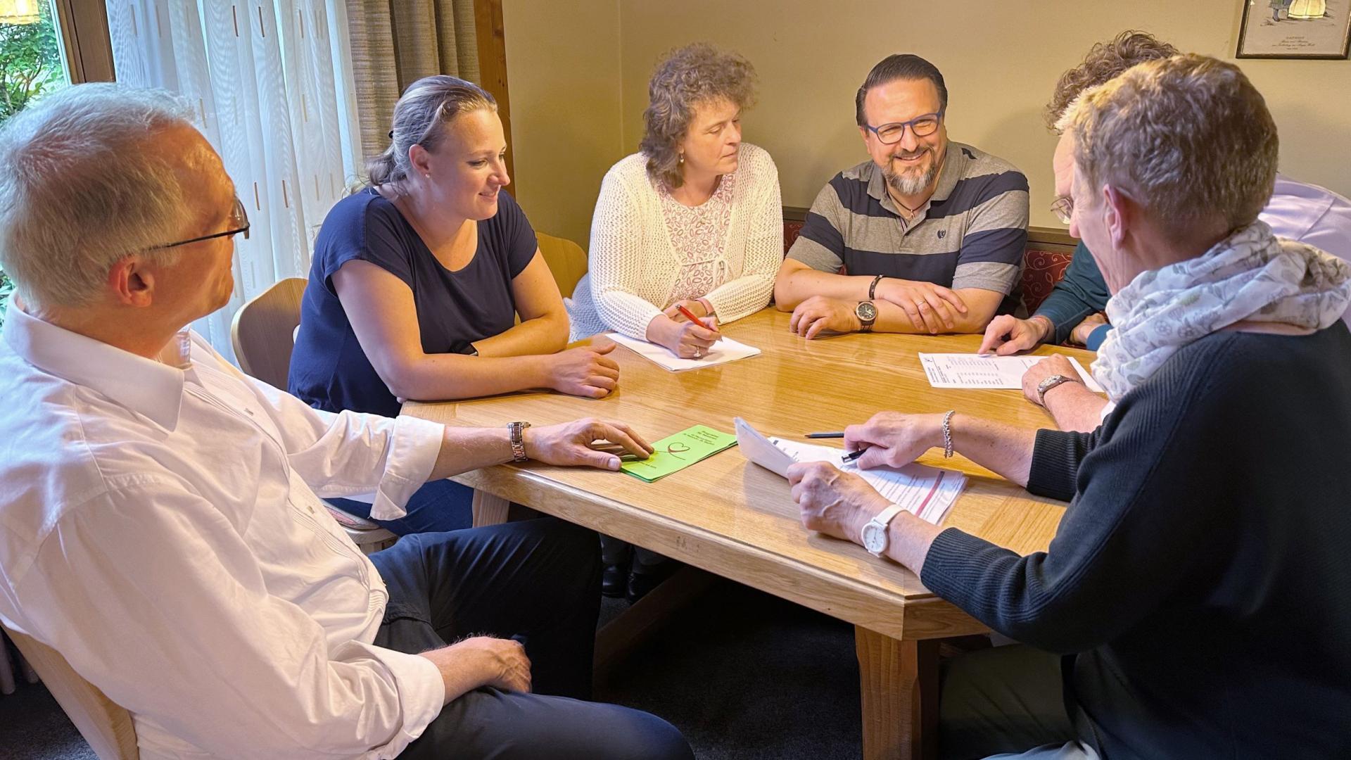 Ausschusssitzung des Pfarrgemeinderats in der Pfarrei St. Stephan in München-Sendling