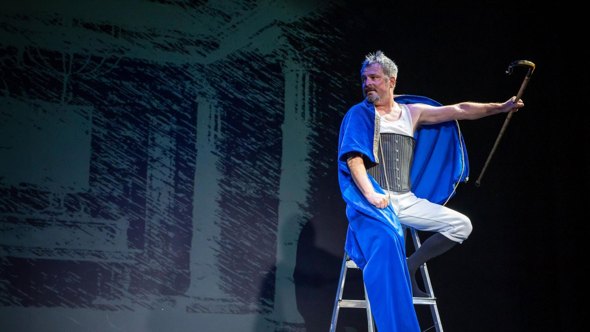 Kai Christian Moritz auf der Bühne