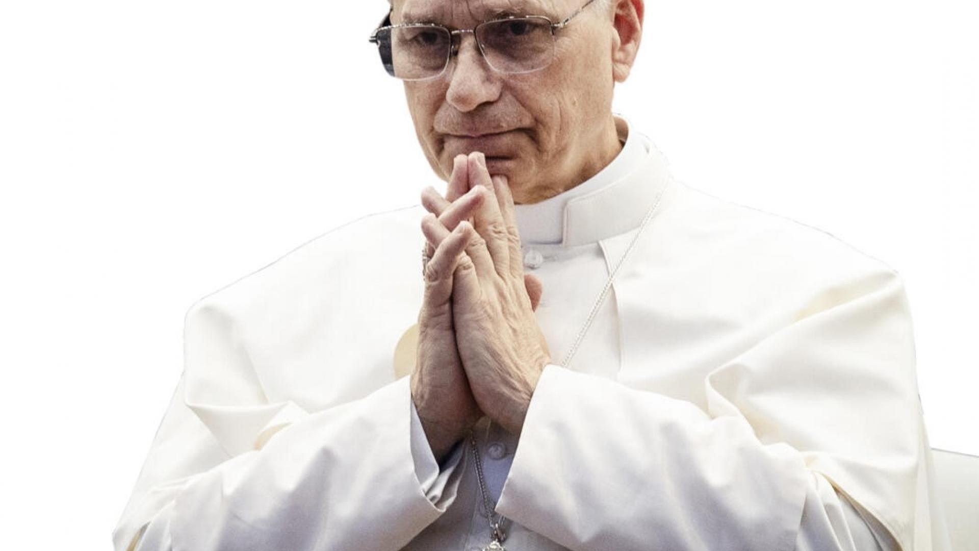 Papst Leo XIV. betet