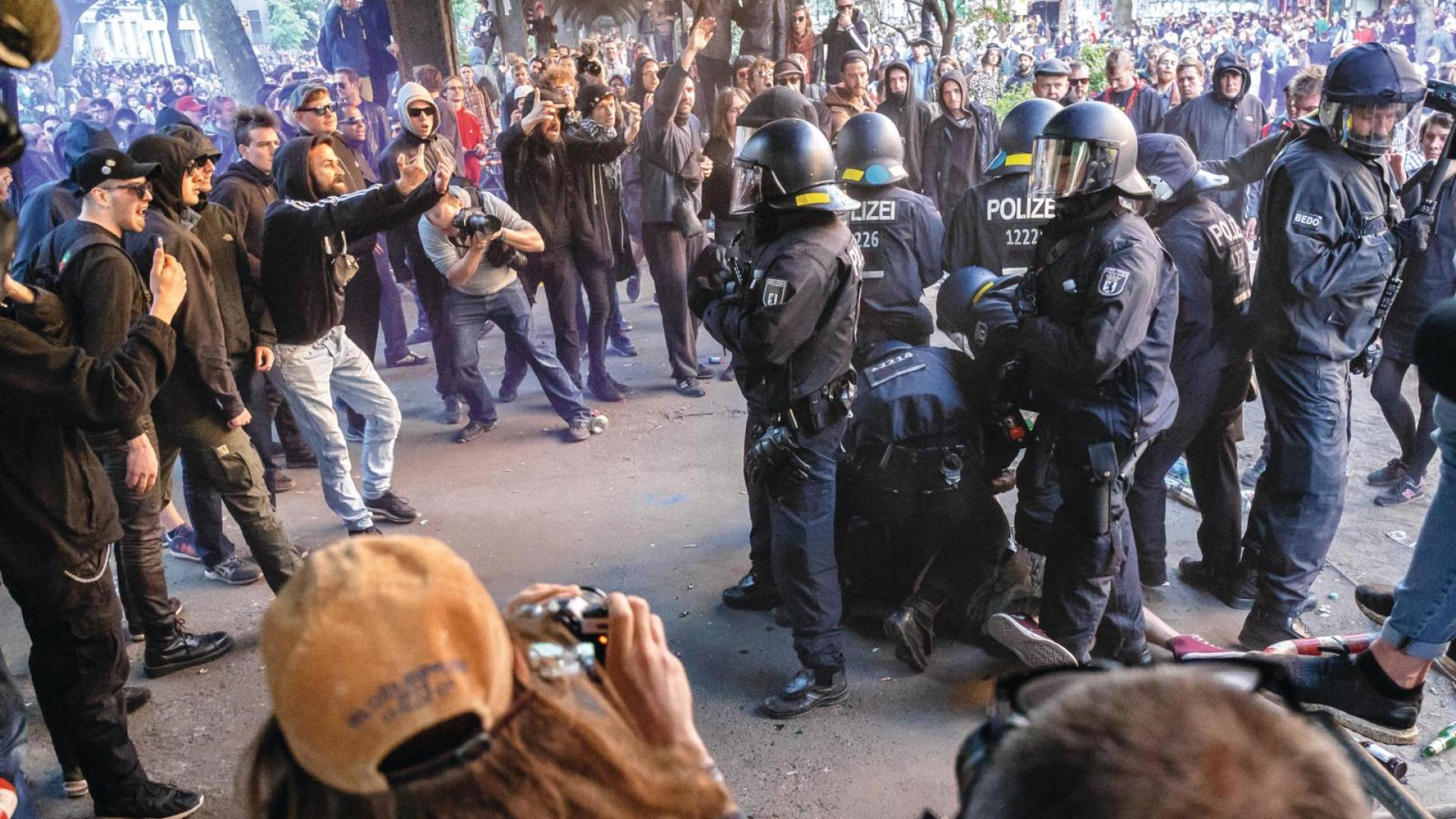 Gewalt gegen Polizisten