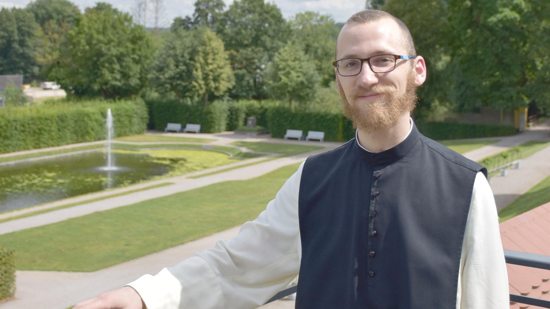 Porträt Zisterzienser Frater Christoph
