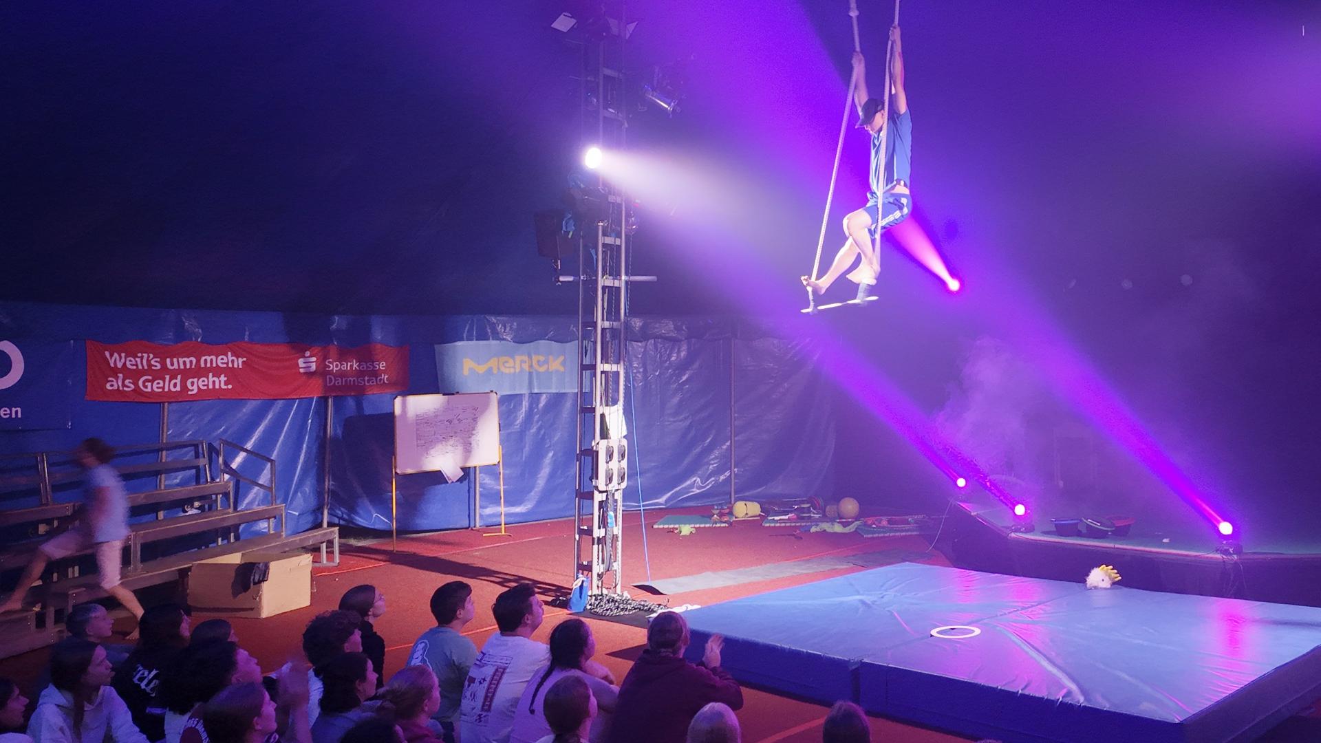 Aufführung im Zirkus Datterino