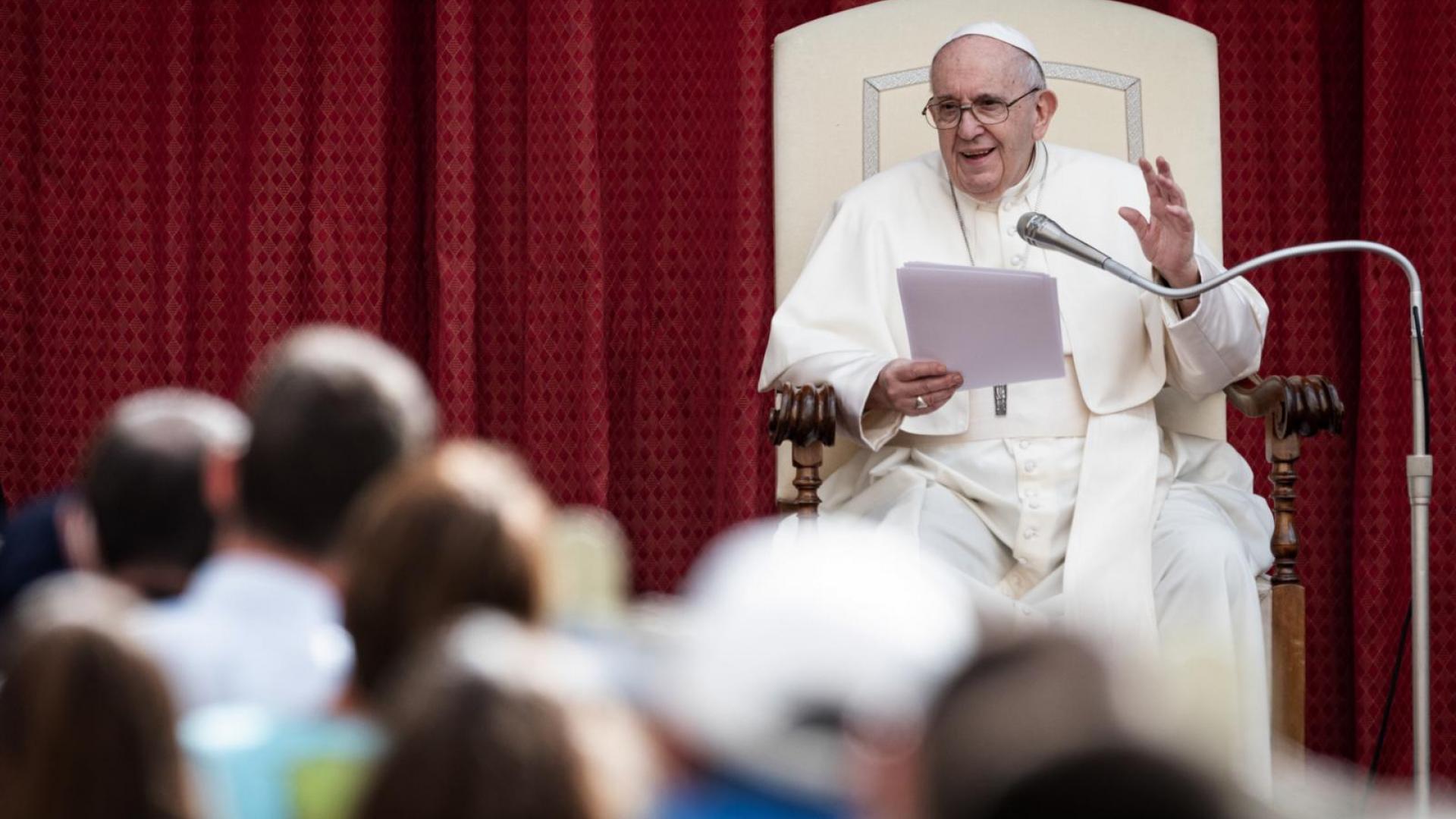 Papst Franziskus Generalaudienz