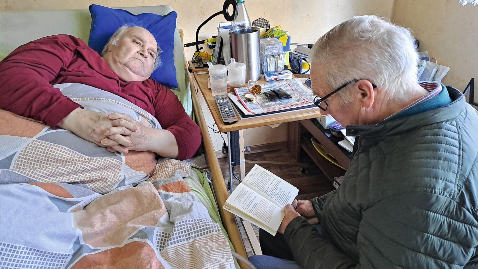 Krankenkommunionfeier zu Hause