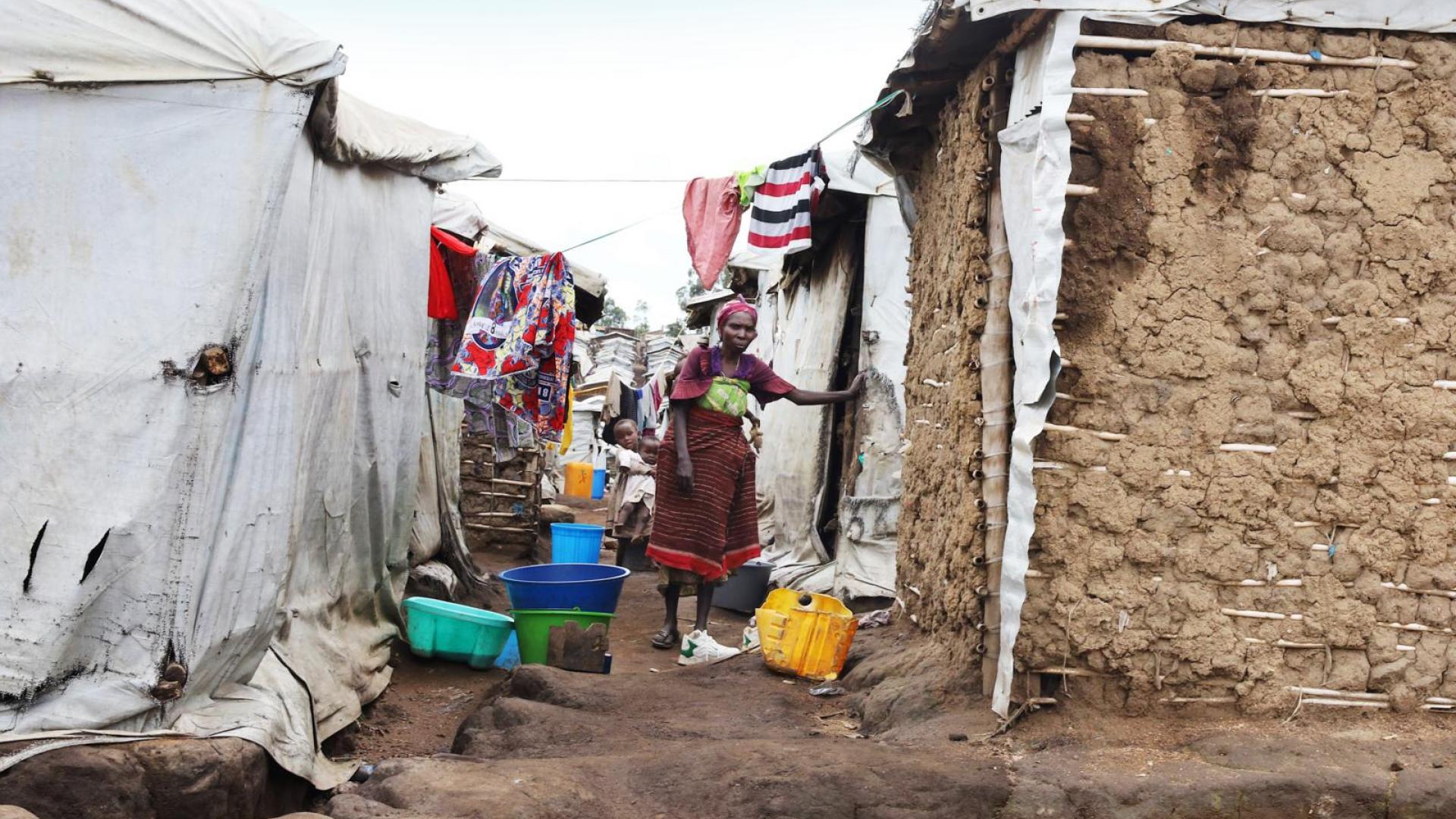 Flüchtlingscamp in Bunia