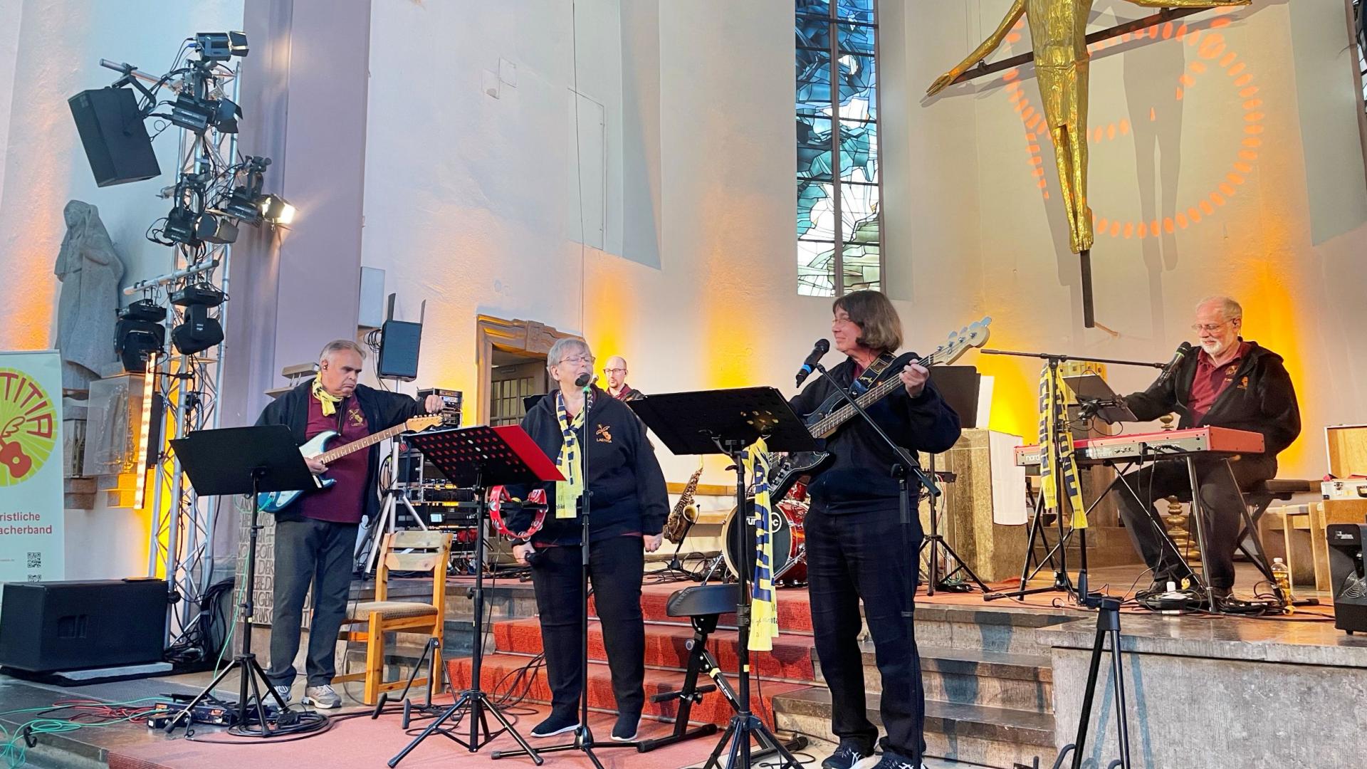 Die Kirchenband Laetitia