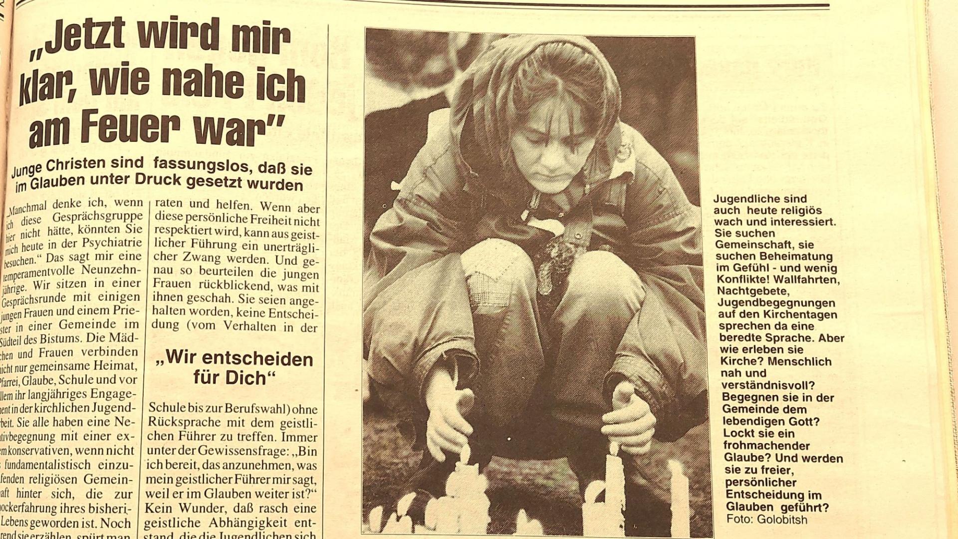 Zeitungsausschnitt